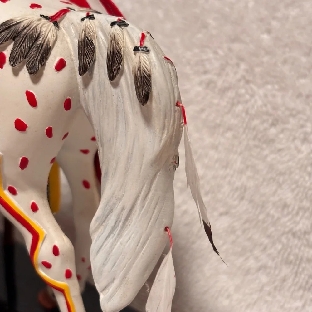Patriotic Painted  Pony Horse Figurine - Picture 5 of 8